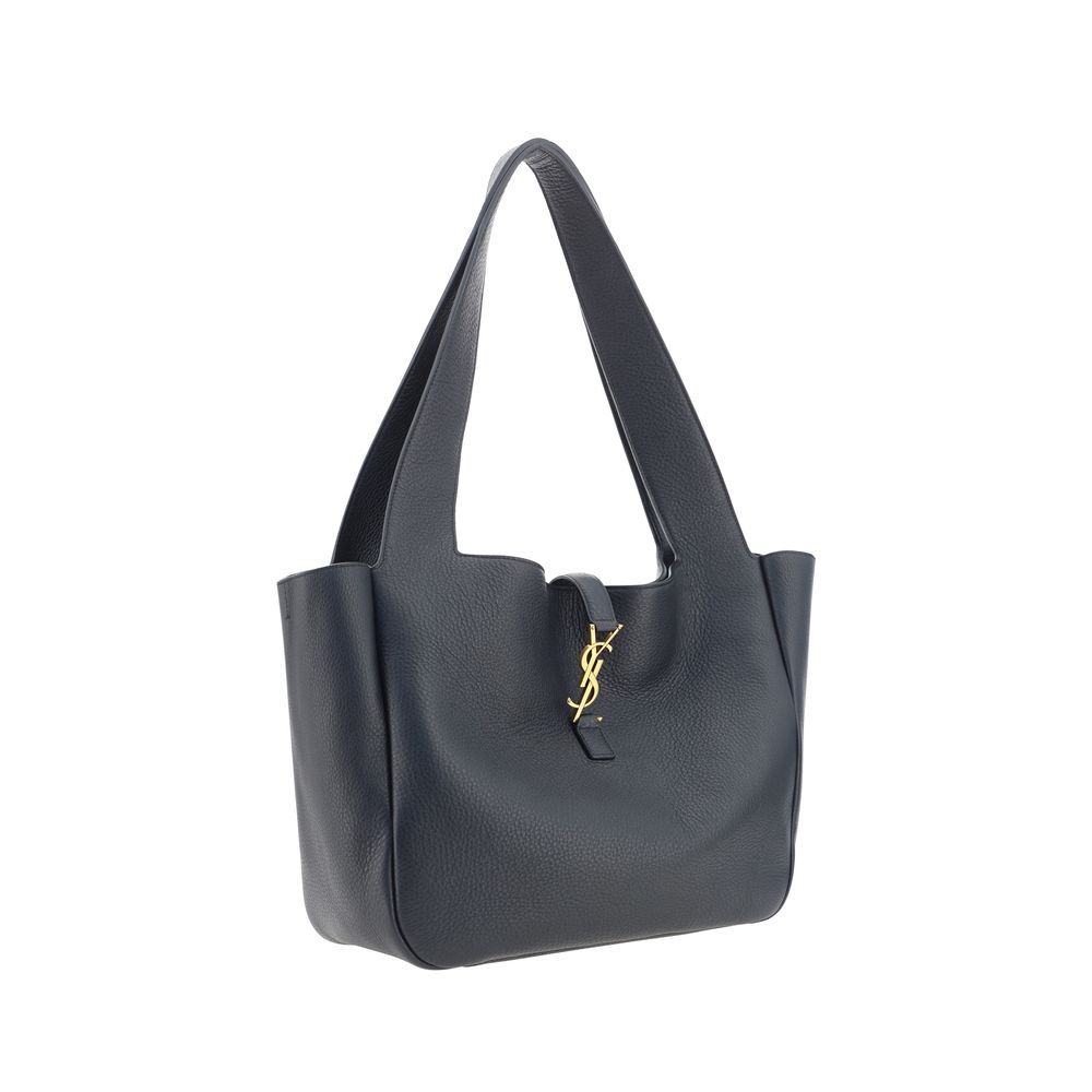 Saint Laurent Black Leather Shoulder Bag