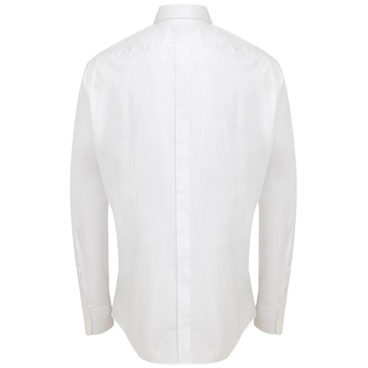 Dolce & Gabbana White Cotton Dress Shirt