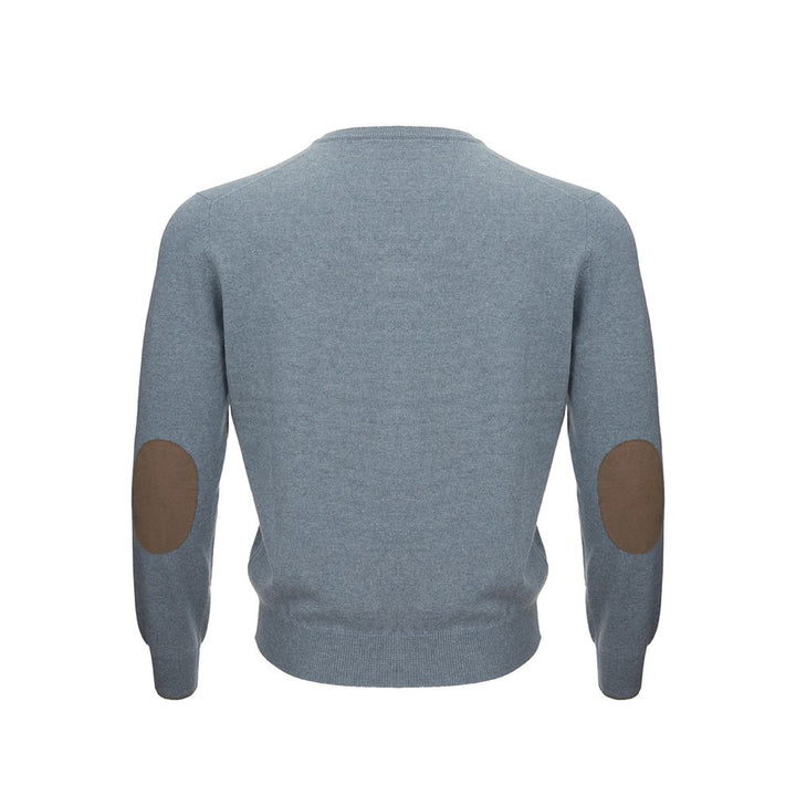 Gran Sasso Elegant Cashmere Sweater in Chic Gray