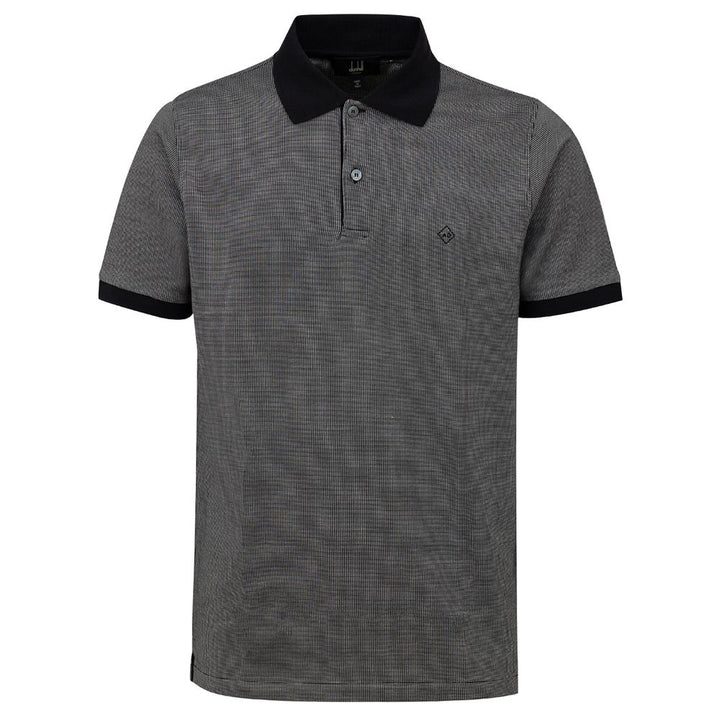 Dunhill Black Cotton Polo Shirt