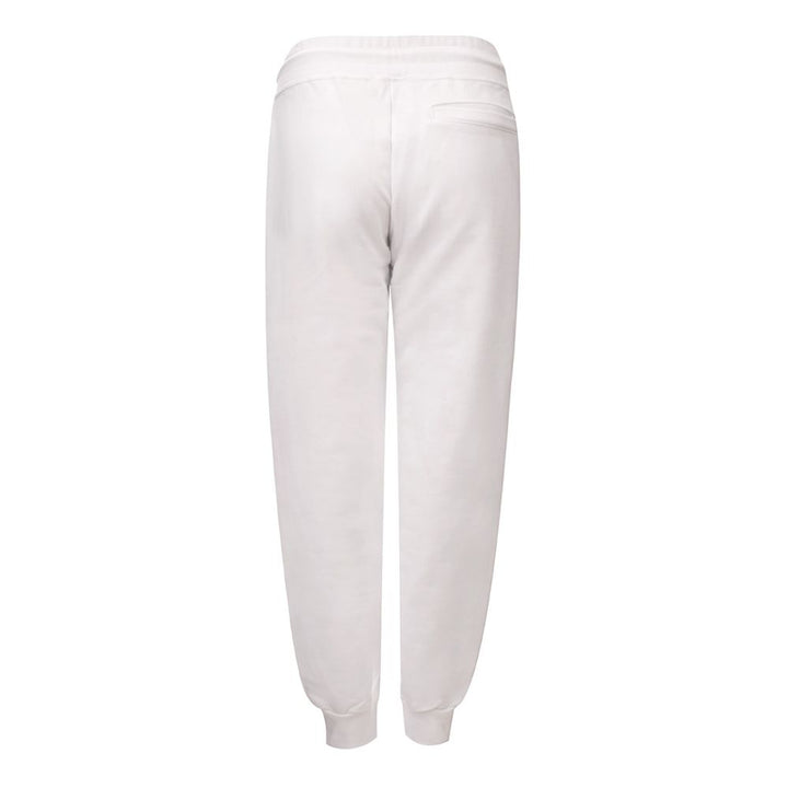 GCDS White Cotton Joggers (Workout Pants)