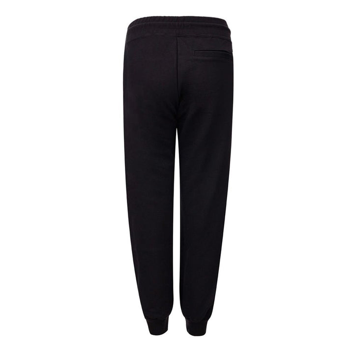 GCDS Black Cotton Joggers (Workout Pants)