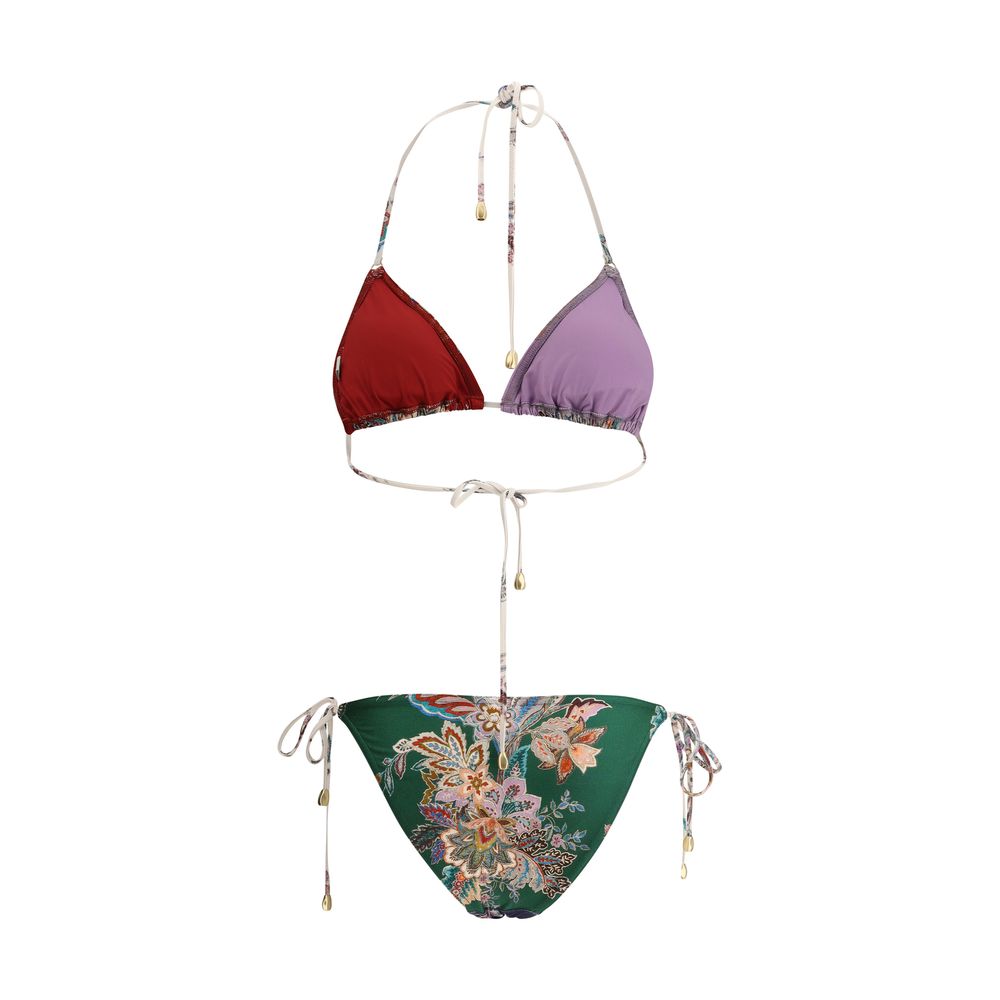 Zimmermann Multicolor Lycra Bikini