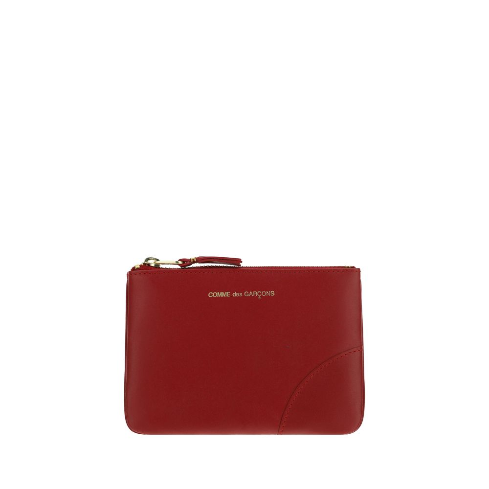 Comme Des Garçons Blue Calf Leather Bos Taurus Wallet