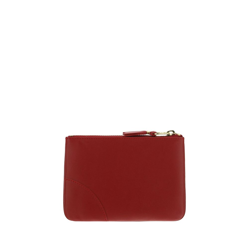 Comme Des Garçons Blue Calf Leather Bos Taurus Wallet