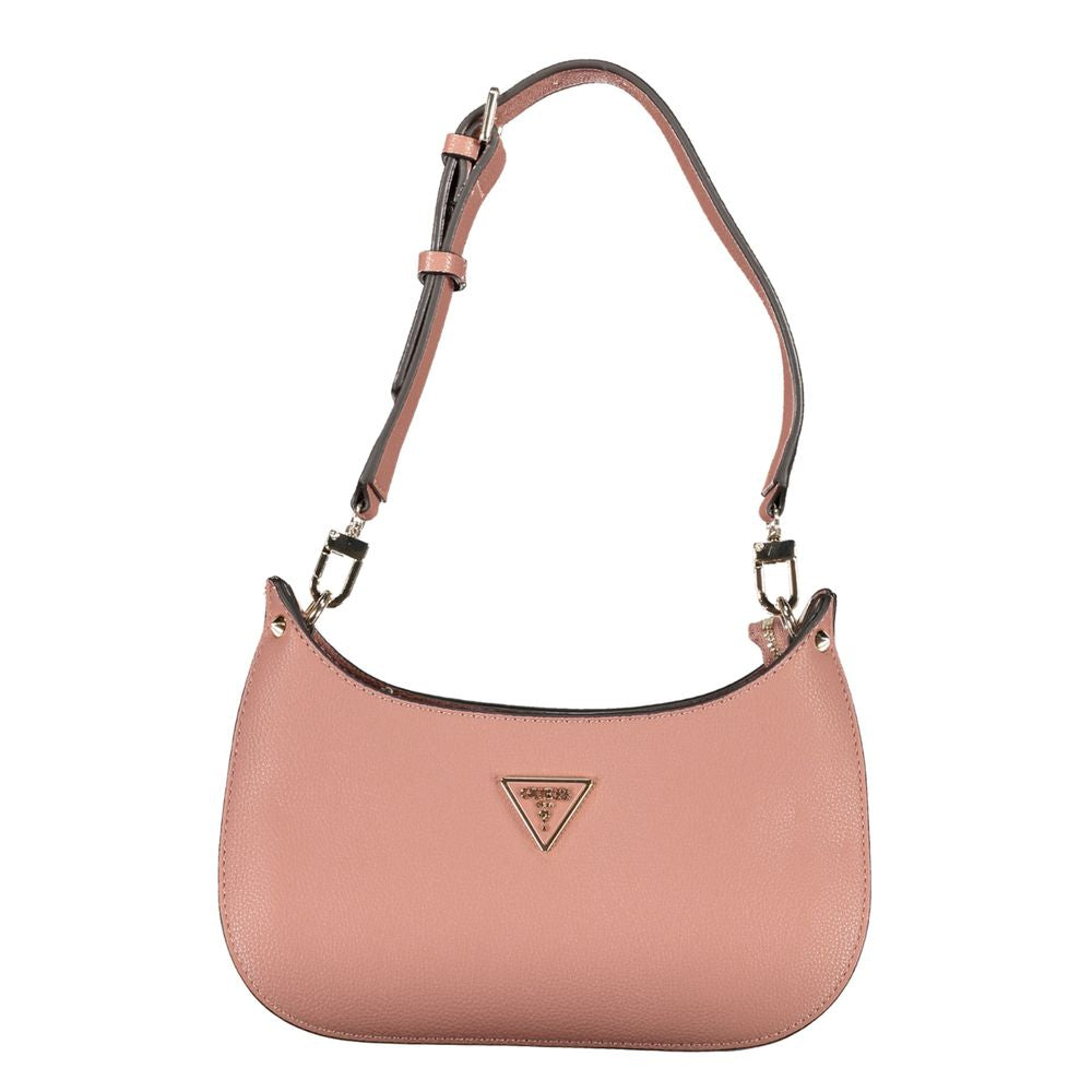 Guess Jeans Rosa Poliuretano Women Handbag