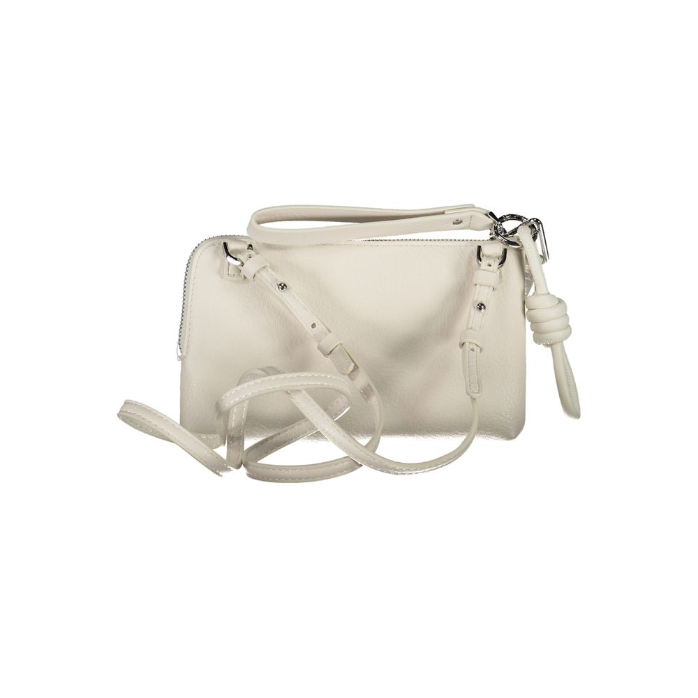 Desigual Bianco Polyurethane Women Handbag