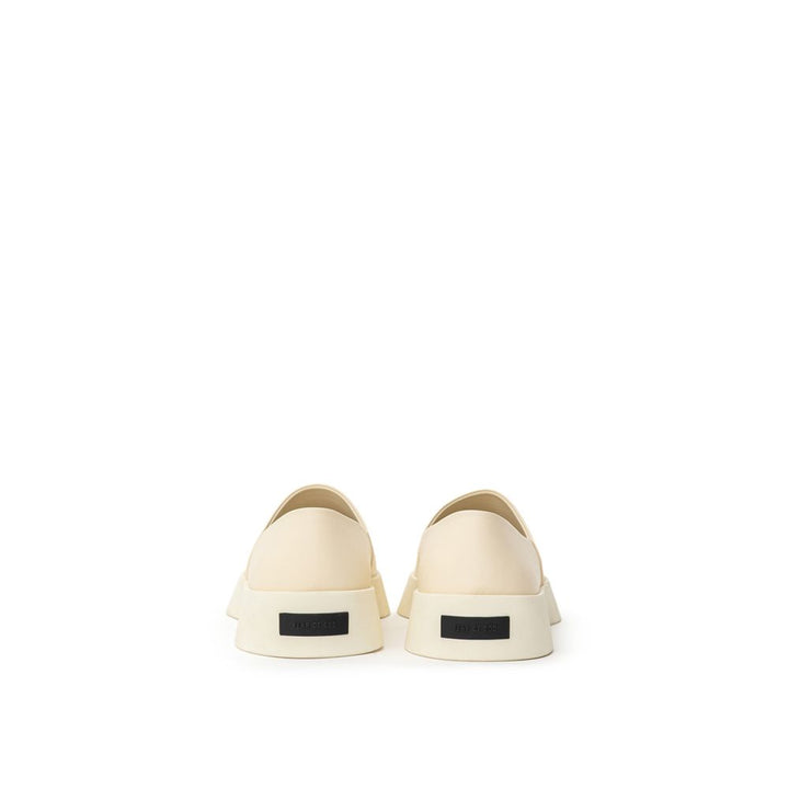 Fear Of God Beige Leather Slip-On Loafer