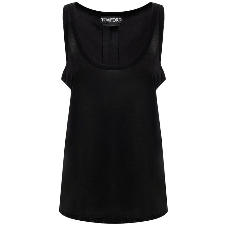 Tom Ford Black Silk Tank Top