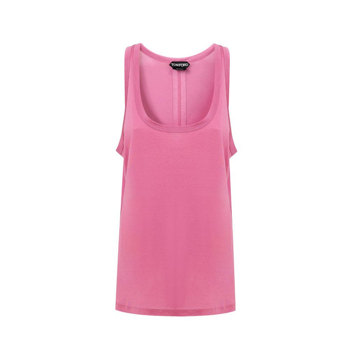 Tom Ford Pink Silk Tank Top
