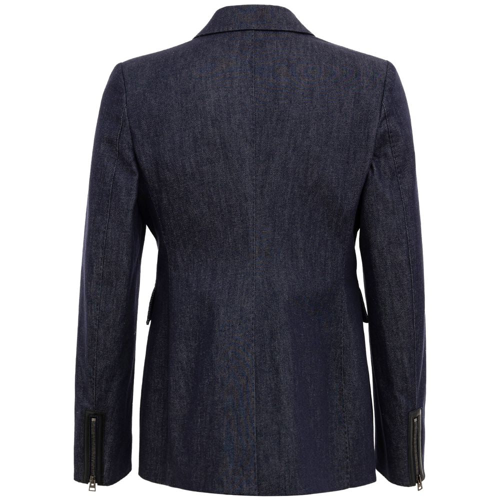 Tom Ford Blue Cotton Denim Jacket