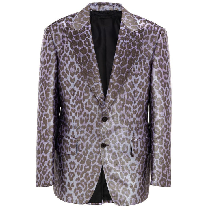 Tom Ford Purple Viscose Blazer