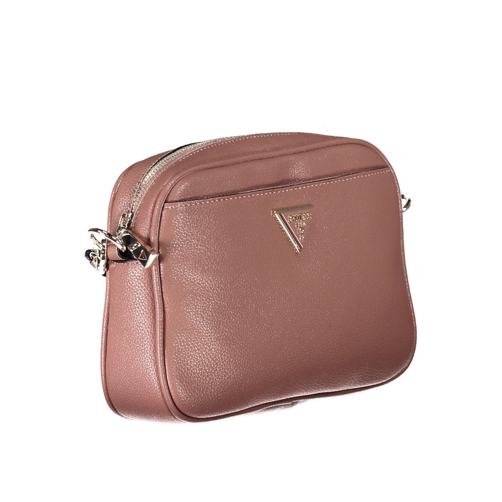 Guess Jeans Rosa Poliuretano Woman Shoulder Bag