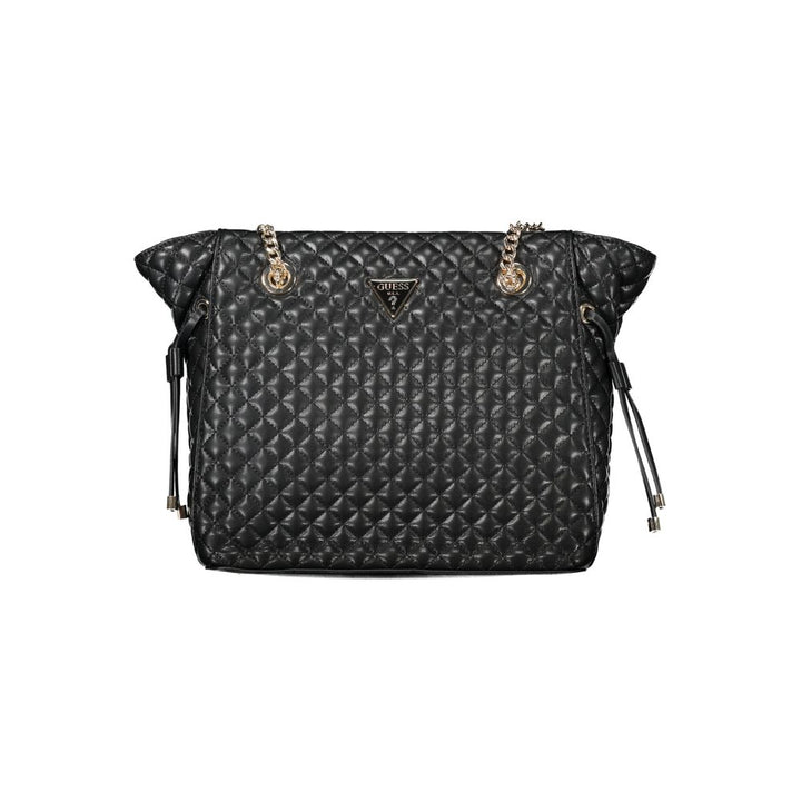 Guess Jeans Black Polyurethane Women Handbag
