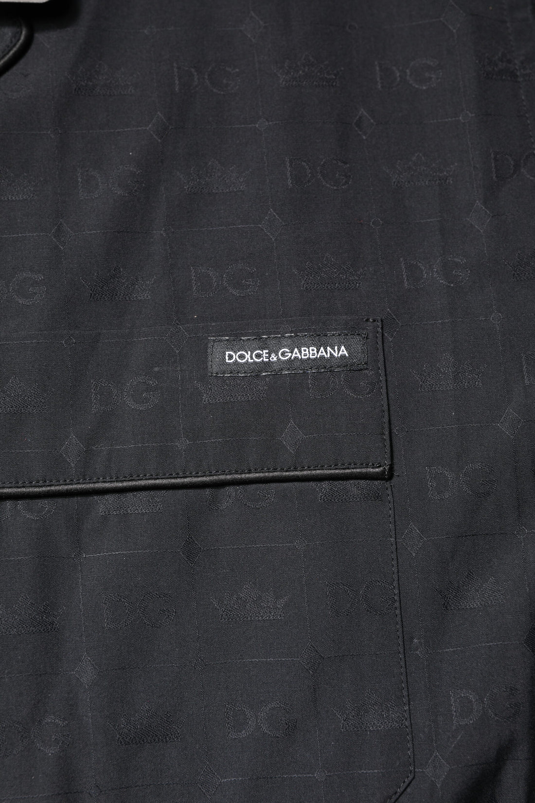 Dolce & Gabbana Black Cotton Men Pajama Set Sleepwear