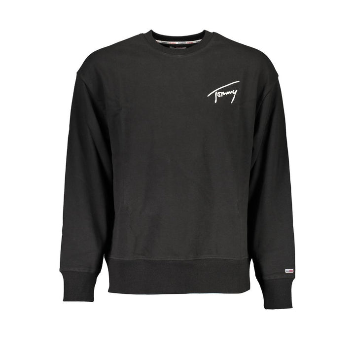 Tommy Hilfiger Black Cotton Men's Sweatshirt