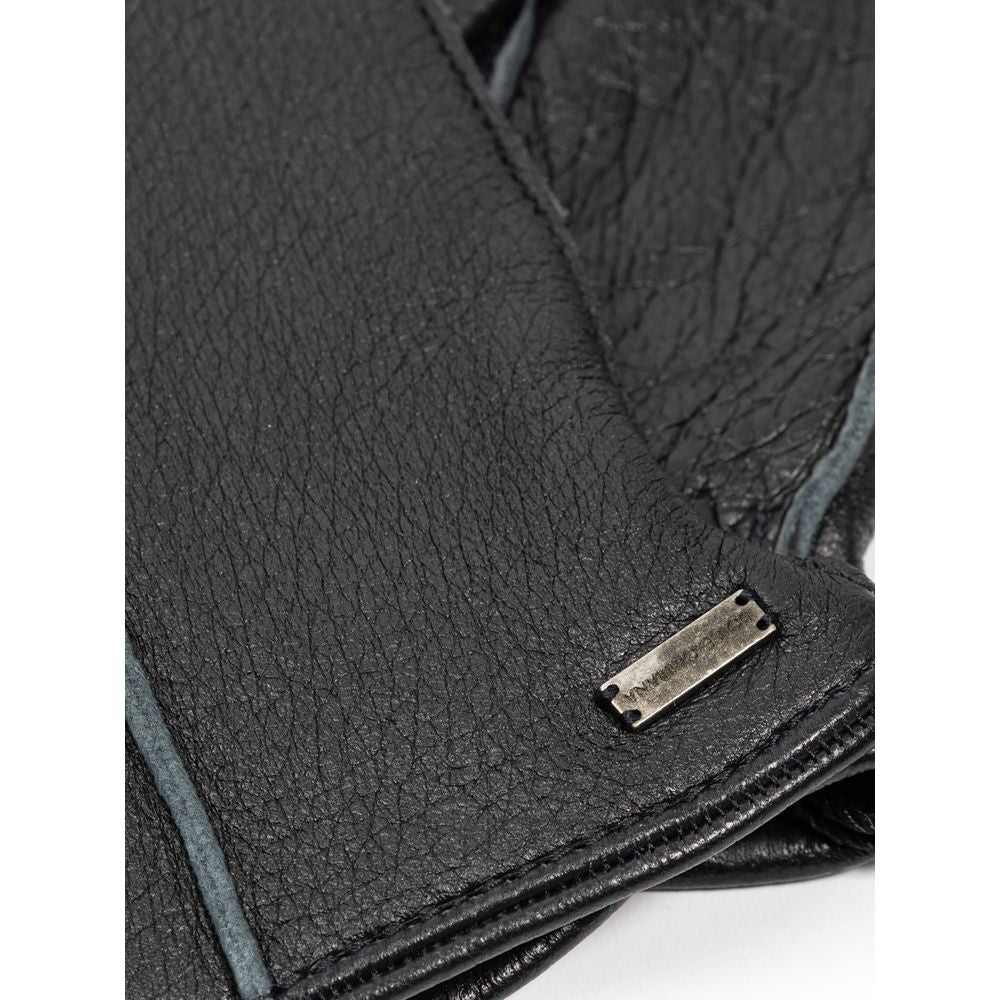 Dolce & Gabbana Gray Leather Clothing