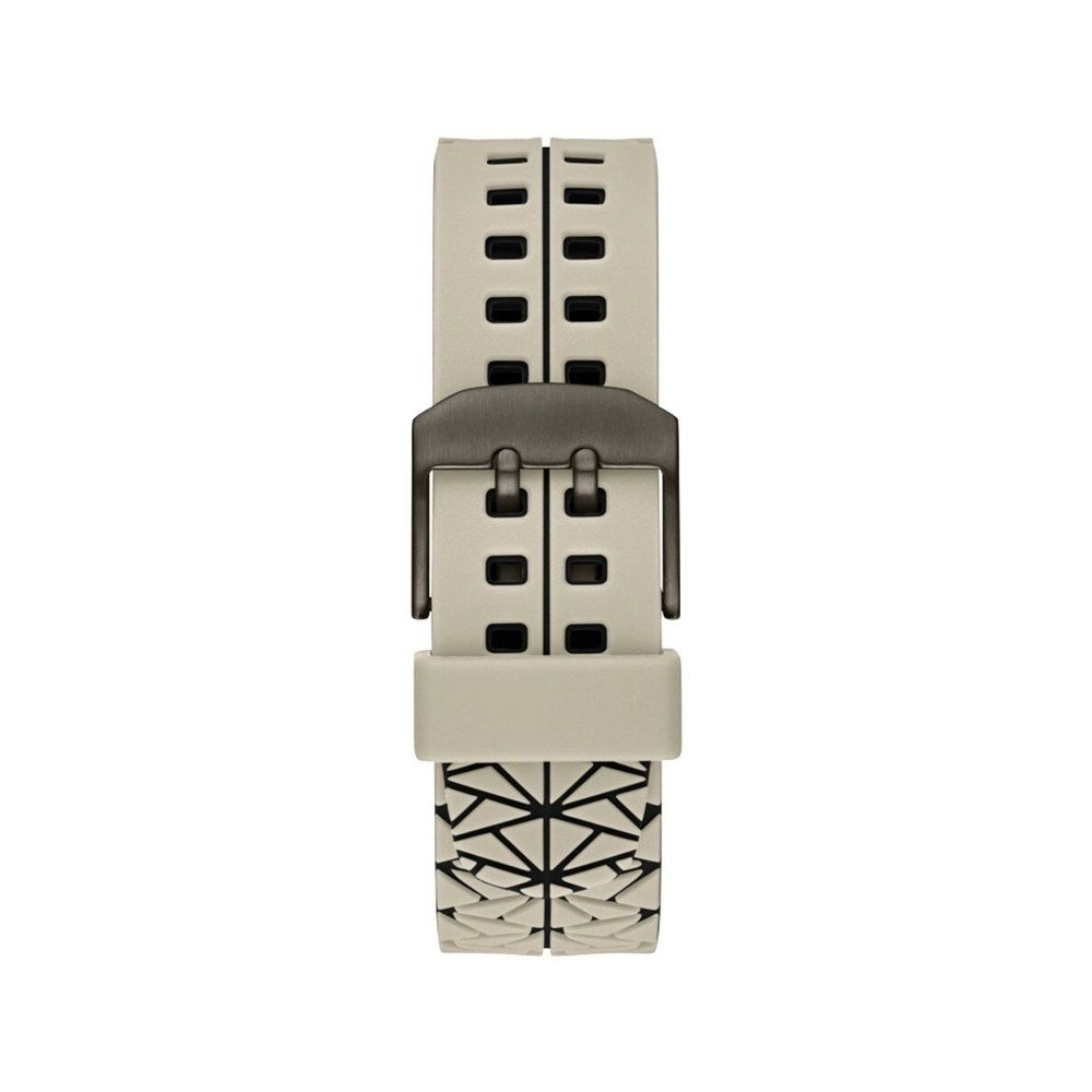 Guess Beige Synthetic Digital Watch