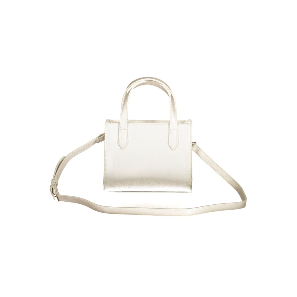 Mario Valentino Grigio Polyurethane Women Handbag