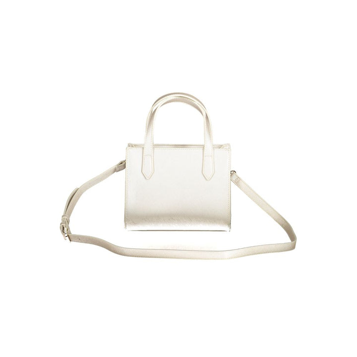 Mario Valentino Grigio Polyurethane Women Handbag