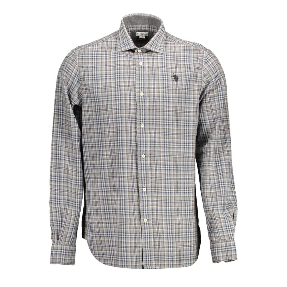 U.S. POLO ASSN. Blue Cotton Men's T-Shirt