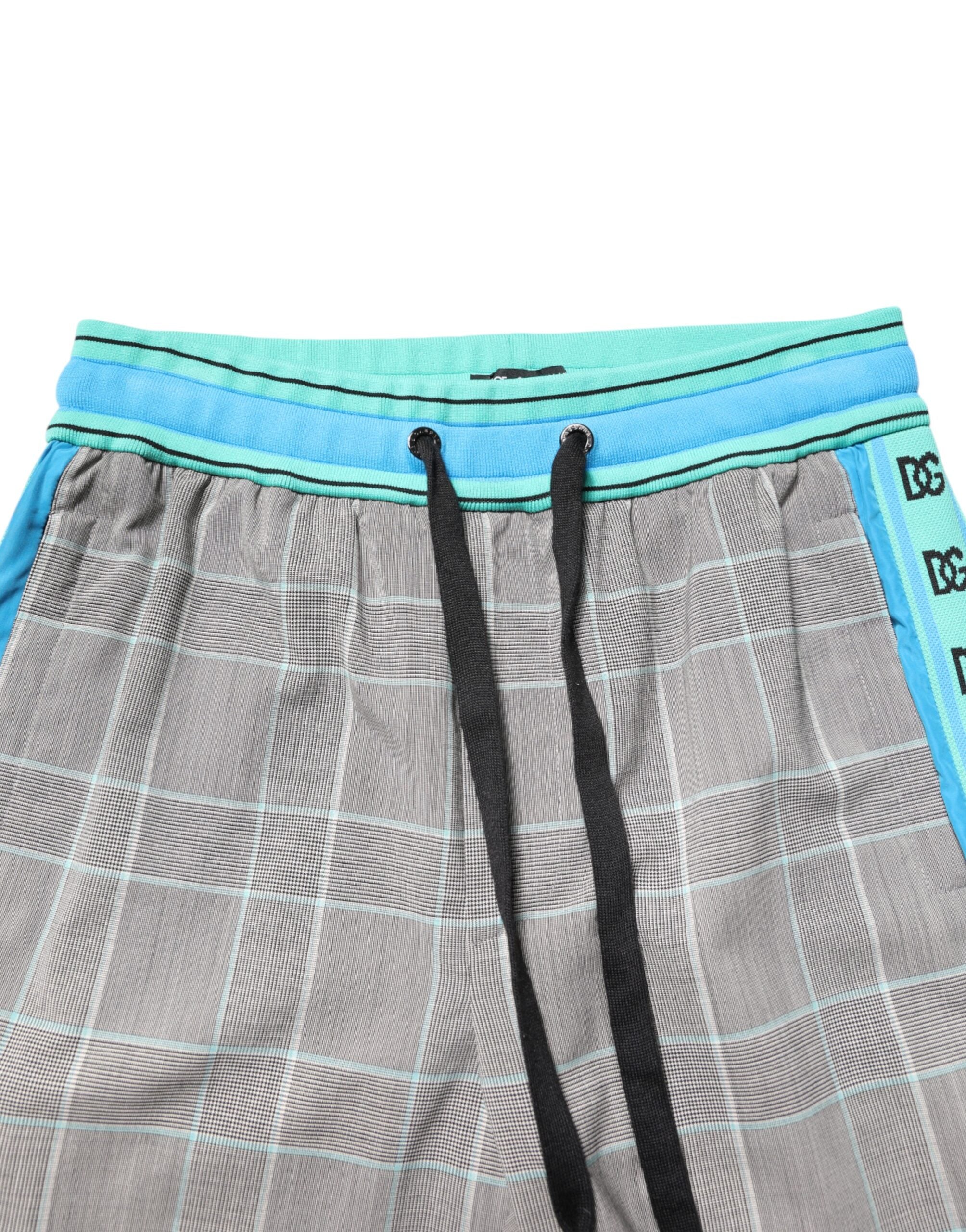 Dolce & Gabbana Multicolor Cotton Men Jogger Sweatpants Pants