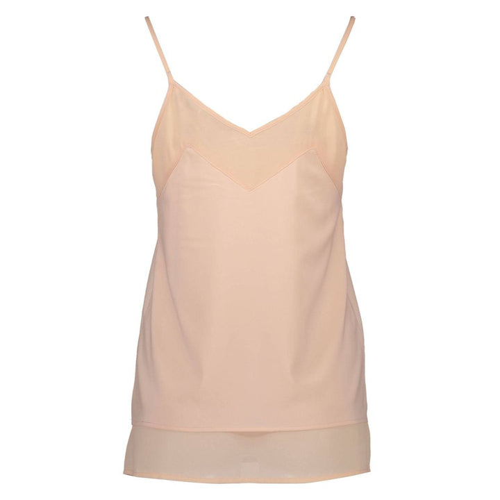Silvian Heach Rosa Polyester Women T-Shirt