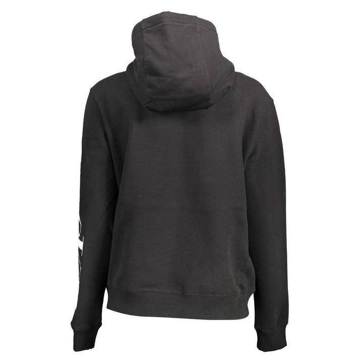 Calvin Klein Black Cotton Women Sweatshirt