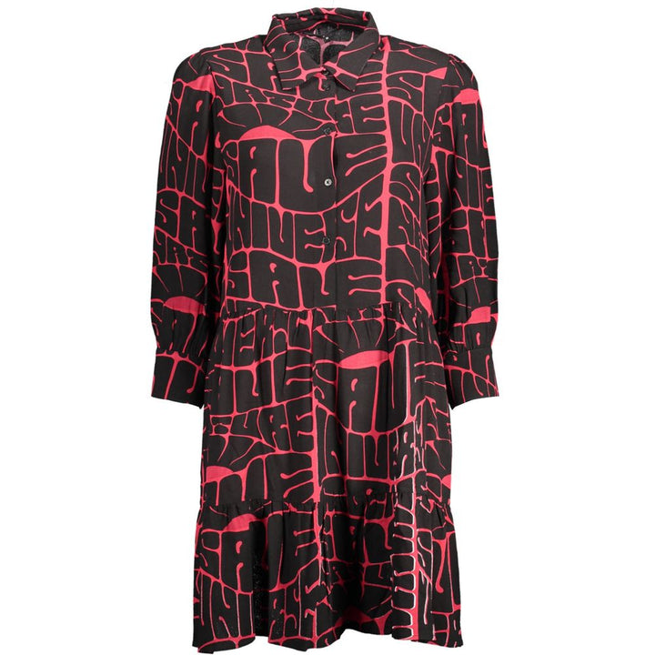 Desigual Black Viscose Women Dress