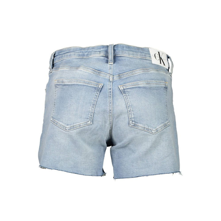 Calvin Klein Azzurro Cotton Women's Shorts