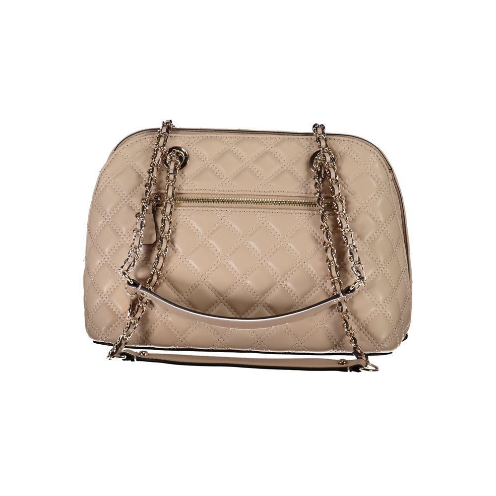 Guess Jeans Beige Polyurethane Women Handbag