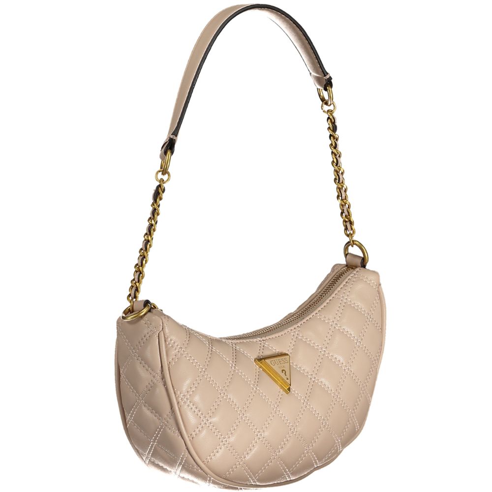Guess Jeans Beige Polyurethane Women Handbag