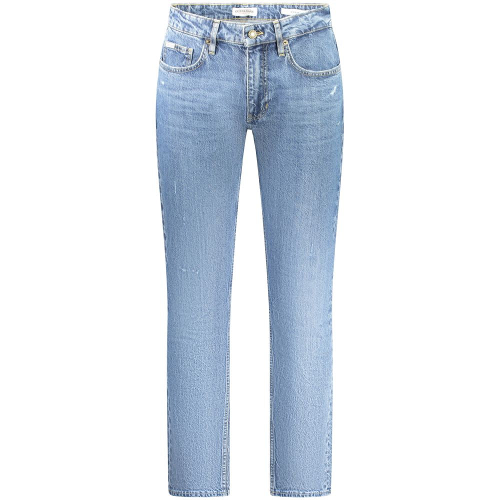 Guess Jeans Blu Cotton Men's Jeans
