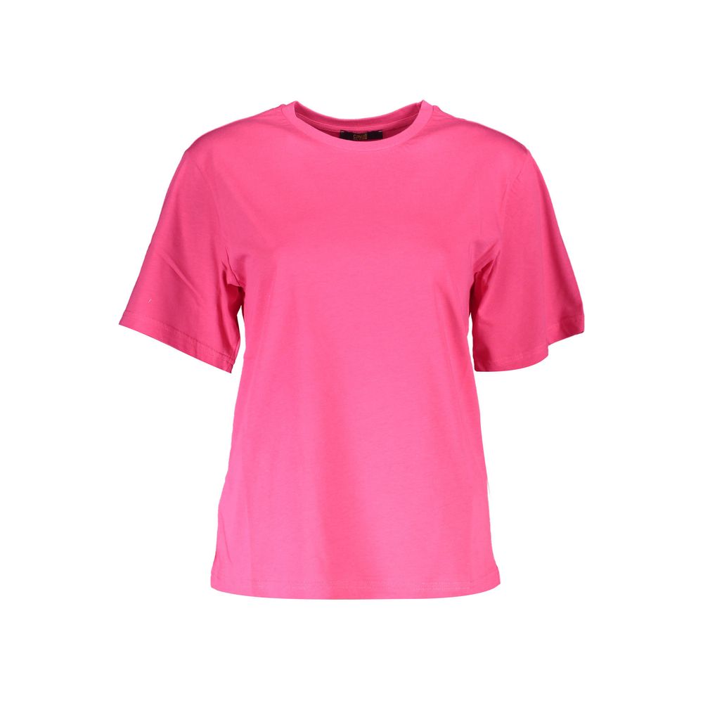Cavalli Class Rosa Cotton Women T-Shirt
