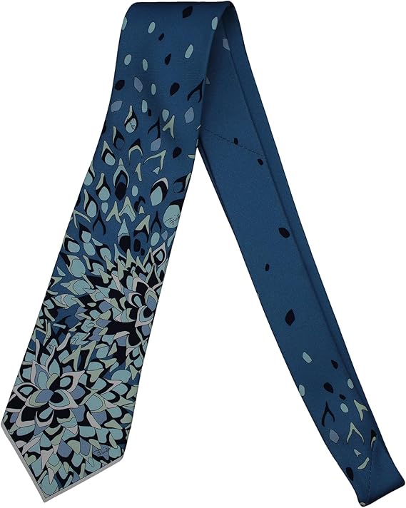 Emilio pucci Tapestry Evolving Artistic Tie