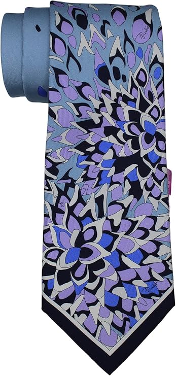 Emilio pucci Multicolor Evolving Tapestry Artsy Tie