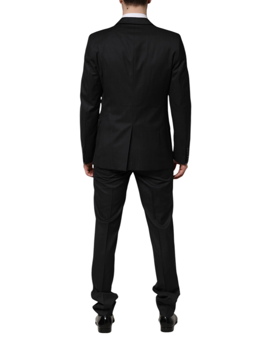 Dolce & Gabbana Dark Gray MARTINI 2 Pc Single Breasted Suit