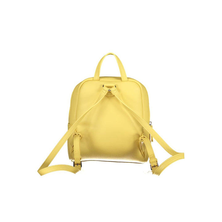 Mario Valentino Yellow Polyethylene Backpack