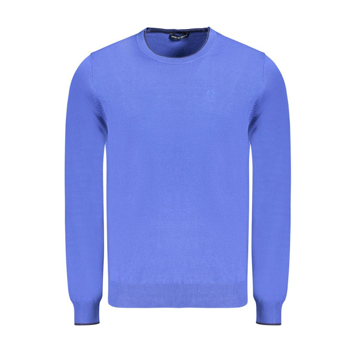North Sails Blue Cotton Men's Sweater