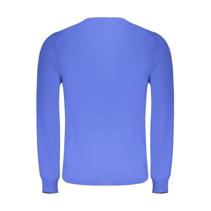 North Sails Blue Cotton Men's Sweater