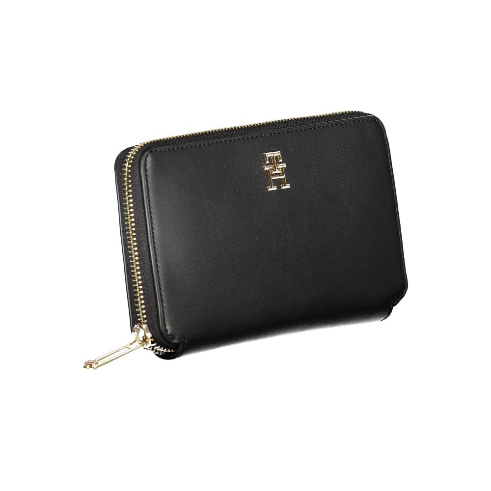 Tommy Hilfiger Black Leather Mens Wallet