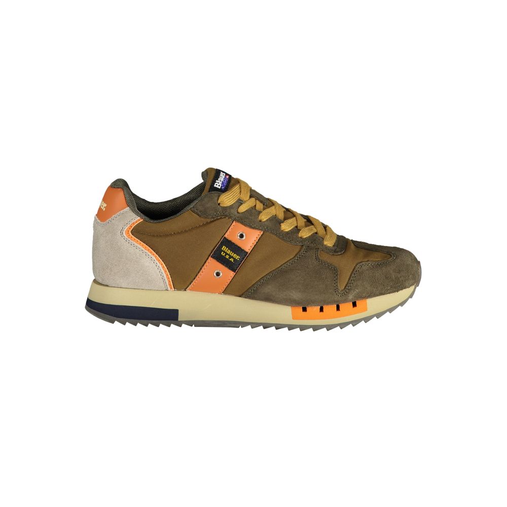 Blauer Marrone Polyurethane Men Sneaker