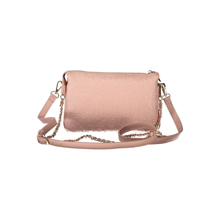 Mario Valentino Rosa Polyurethane Women Handbag