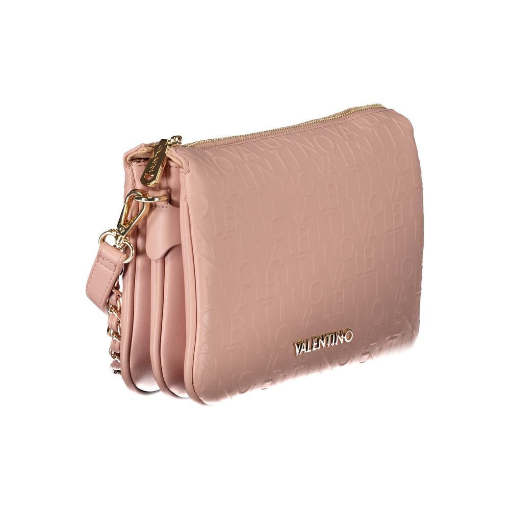 Mario Valentino Rosa Polyurethane Women Handbag