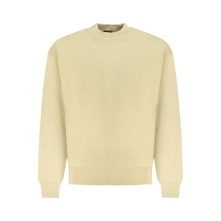 Hugo Boss Beige Cotton Men Sweater