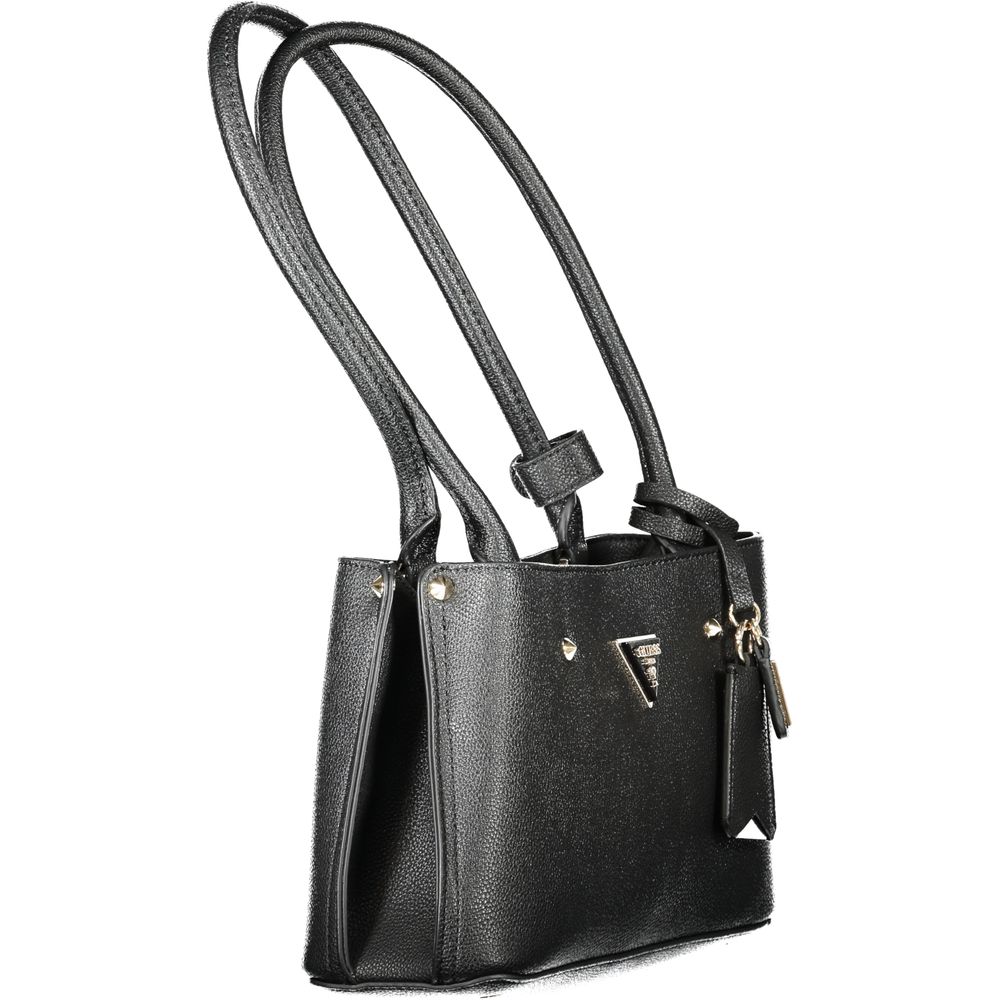 Guess Jeans Black Polyurethane Women Handbag