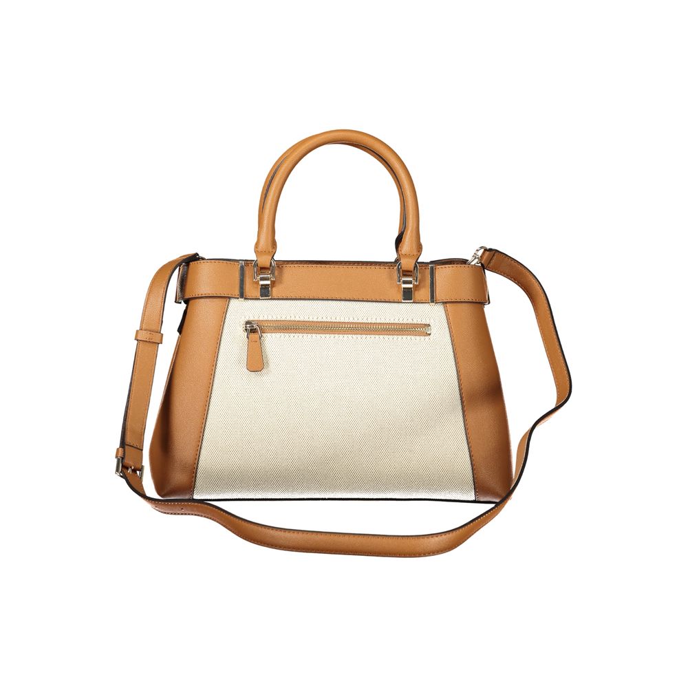 Guess Jeans Marrone Cotton Women Handbag