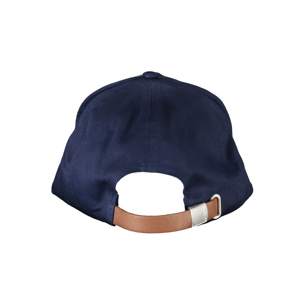La Martina Blue Cotton Men Cap
