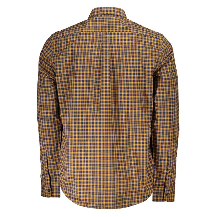 Timberland Blue Cotton Men's Shirt