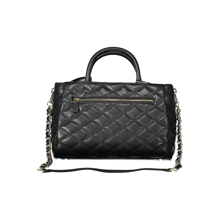 Guess Jeans Nero Polyurethane Women Handbag